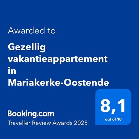Gezellig Vakantieappartement In Mariakerke-Oostende المظهر الخارجي الصورة